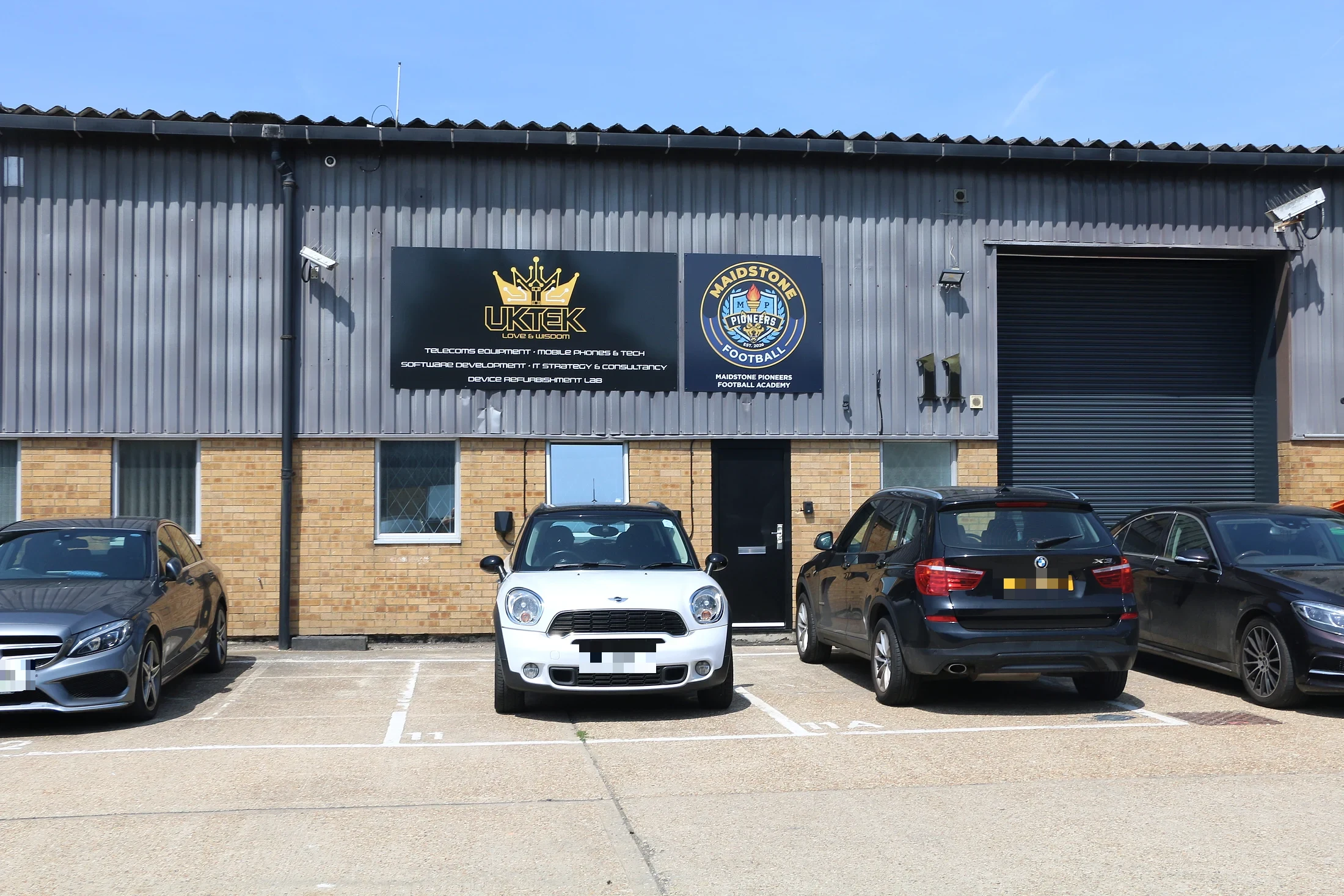 UKTEK facility at Wren Industrial Estate in Maidstone
